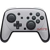 Skinit Decal Gaming Skin Compatible with Nintendo Switch 2 (2025) Pro Controller - Officially Licensed Massachusetts Institute of Technology MIT Engineers Grey Design