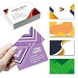 Custom Business Cards Customized Business Cards Double Side Print Business Cards for Small Business Custom-300gsm Waterproof Business Cards