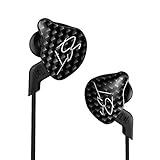 KZ ZST Pro Dynamic Hybrid Dual Driver in-Ear Headphones (Black Without Mic)