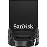 SanDisk 256GB Ultra Fit USB 3.2 Gen 1 Flash Drive – Up to 400MB/s, Plug-and-Stay Design - SDCZ430-256G-GAM46, Black