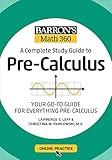 Barron's Math 360: A Complete Study Guide to Pre-Calculus with Online Practice (Barron's Test Prep)