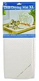 Envision Home Microfiber Dish Drying Mat, X-Large, 18 by 24-Inch, Cream