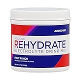 AdvoCare Rehydrate Electrolyte Drink Mix - Hydration & Recovery Drink with Sodium, Potassium & More - Fruit Punch, 12.7 oz