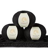 Gisimo 100% Inner Mongolian Cashmere Yarn Luxurious Hand Knitting Yarn Home Necessity for DIY Crafts