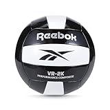 Reebok VR-2K Composite Volleyball, Strong & High-Performance, (Black, Size 5)