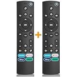 (Pack of 2) Universal Replacement Remote for Insignia/Toshiba/TCL/Pioneer Smart TVs Remote, Compatible with Fire Smart TV