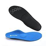 WAKI HOME Orthotics Insoles/Inserts/Pads with Arch Supports for Flat Feet,Plantar Fasciitis,Feet Pain,Pronation,Metatarsal Support for Men and Women