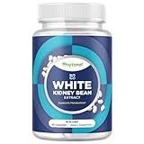 White Kidney Bean Extract Capsule - Extra Strength White Kidney Bean Sugar & Carb Blocker plus Appetite Suppressant Support - Plant Based Energy Supplement - Non-GMO Gluten Free & Made in the US