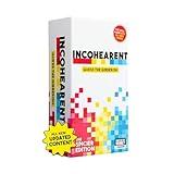 Incohearent, The Guess the Gibberish Party Game by Relatable, A Funny Card Game for Adults, Great for Christmas Party Games and Hanukkah Gifts, Includes 400 Cards, Instructions, and 1 Sand Timer