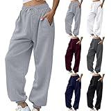 Hyhucoie Spring Deal Deals Spring Deal Week Sweatpants for Plus Size Women International Sellers on Amazon Sweatpant Shorts Baggy Womens Sweatpants Spring Deal