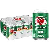 Guaraná Antarctica Zero, The Brazilian Original Guaraná Soda, Zero Sugar, 11.83 fl oz (Pack of 12)