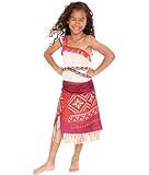 Disney Moana 2 Moana Dress Costume for Girls Adventure Outfit Fashion for Pretend Play Dress Up, Officially Licensed, Great Birthday & Holiday Gift for Girls