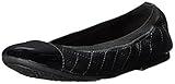 The Children's Place,girls,Ballet Flat,and Toddler Ballet Flats,Black Quilted,1 Big Kid