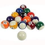 TGA Sports Billiard Balls Pool Balls Set, 1.5-Inch Billiard Balls Set (1-1/2 Inch (Mini Balls))