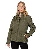 Tommy Hilfiger Women's Quilted Jacket, Thyme, L
