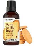 Horbäach Warm Vanilla Sugar Fragrance Oil | 1 Fl Oz (30 mL) | Premium Grade | for Diffusers, Candle and Soap Making, DIY Projects & More