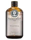 Wood Shop Fragrance Oil (60ml) For Diffusers, Soap Making, Candles, Lotion, Home Scents, Linen Spray, Bath Bombs, Slime