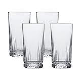 Anchor Hocking Aniston Drinking Glasses (4-Pieces, 15-ounce, dishwasher safe)