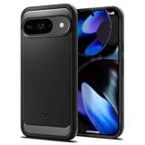 Spigen Rugged Armor Designed for Pixel 9 Case/Pixel 9 Pro Case (2024) [Hard Shell] [Military-Grade Protection] - Matte Black