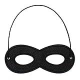 Cute Black Super Hero Eye Masks for Little Boys Kids Party Cosplay Halloween Accessory Black