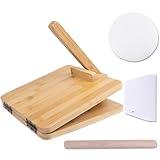 Premium Wooden Tortilla Press – Durable and Solid Tortilla Maker Press, Perfect for Tortillas, Flatbreads, and More – Easy to Use and Clean