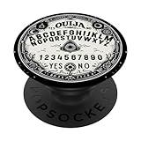 Ouija Board Paranormal Spirit Board Occult Halloween PopSockets Standard PopGrip