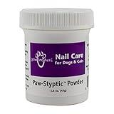 RYAN'S PET SUPPLIES Paw Brothers Nail Care Paw-Styptic Powder for Dogs and Cats, Powder Stops Bleeding Fast, from Nail Clipping and Minor Cuts, 1.5 Ounces