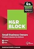 [OLD VERSION] H&R Block Tax Software Premium & Business 2019 [Amazon Exclusive] [PC Download]
