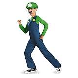 Disguise Boys Luigi Classic Costume Medium, Apple Green,endeavour