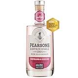 Pearsons Botanicals Rhubarb & Ginger Non Alcoholic Gin, Award Winning Spicy and Warming Blend, Non Alcoholic Spirits - Halal, Low Sugar, and Gluten-Free, Part of the Spirits of Virtue Range (700ml)