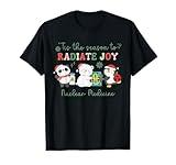 Nuclear Medicine Tech Christmas Holiday Radiology NMT CNMT T-Shirt