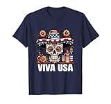 Viva USA Latin-American Latina Spanish 4th of July Party T-Shirt