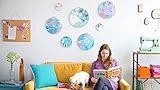 DIY Room Décor: Painted Fabric Wall Art