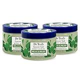 Dr Teal's Pure Epsom Salt Body Scrub, Relax & Relief with Eucalyptus & Spearmint Essential Oils, 16 oz (Pack of 3)