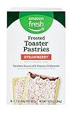 Amazon Fresh, Frosted Strawberry Toaster Pastries, 8 Count