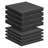 Polyethylene Foam Pads for Packing Foam Sheets 2 Size Cuttable High Density Cushioning Inserts Protective Foam for Packing Cases and Crafts- 12" X 12" X (0.4" and 1")- 8 Pack