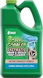 Green Gobbler Enzyme Drain Cleaner | Controls Foul Odors & Breaks Down Grease, Paper, Fat & Oil in Sewer Lines, Septic Tanks & Grease Traps | 1 Gallon