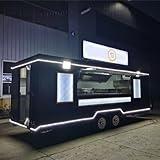 Food Trailer Fully Equipped Food Truck Mobile Kitchen Trailer for Vending on Street Customized Food Concession Trailers for Sale , Food Trailer Equipment, Mobile Food Truck Camp Truck for Business