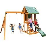 KidKraft Appleton Wooden Swing Set, (Amazon Exclusive)