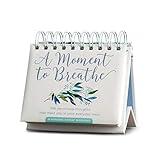 DaySpring - A Moment To Breathe: 366 Devotional Thoughts That Meet You in Your Everyday Mess: An Inspirational DaySpring DayBrightener - Perpetual Calendar, 1.5" x 5.5" x 5.5" (90857)