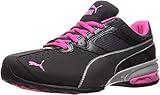 PUMA Women's 6 WN`S FM Shoes, Puma Black/Puma Silver/Beetroot Purple, 7 M