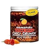 Momofuku Extra Spicy Chili Crunch by David Chang, (5.5 Ounces), Oil with Crunchy Garlic and Shallots, Crisp for Cooking as Sauce or Topping, 1 Pack
