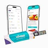 Vivoo Urine Test Strip with App, Check Your 9 Wellness Parameters with a Home Urinalysis Test, Get Results for Ketone, Calcium, Vitamin C, Protein, Sodium, Water, and Oxidative Stress