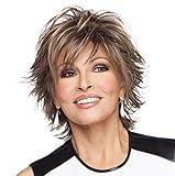 Raquel Welch Trend Setter Mid-Length Shag Wig by Hairuwear, Large Cap Size, SS10/22 Iced Cappuccino