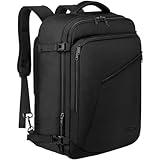 MATEIN Carry on Backpack, Extra Large Travel Backpack Expandable Airplane Approved Weekender Bag for Men and Women, Water Resistant Lightweight Daypack for Flight 40L, Black