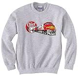 Daylight Sales Santa Fe Warbonnet GE C44-9W Authentic Railroad Sweatshirt Adult L [70] Ash