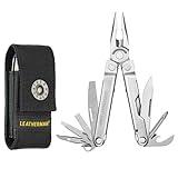 LEATHERMAN, Bond Multitool, Stainless Steel EDC Tool with 420HC Blade and Nylon Sheath