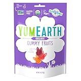 YumEarth Easter Candy Organic Gummy Fruits, 4 Ounce - Spring Fruit Flavors - Allergy Friendly, Gluten Free, Non-GMO, Vegan, No Artificial Flavors or Dyes