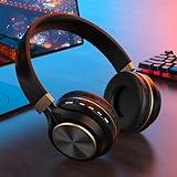 Bluetooth Headphones Over Ear - Foldable Lightweight Wireless Headset, HiFi Stereo, 3 Connection Modes, Noise Canceling Headphones for Home, Office Sales Today Clearance Prime Only