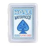 Hoyle Waterproof Playing Cards, Clear, 1 Deck